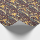 Die Shetlandinseln-Schäferhund Sheltie Geschenkpapier (Ecke)