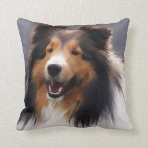 Die Shetlandinseln-Schäferhund Sheltie Kissen