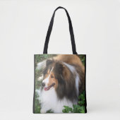Die Shetlandinseln-Schäferhund, Sheltie Tasche (Vorderseite)