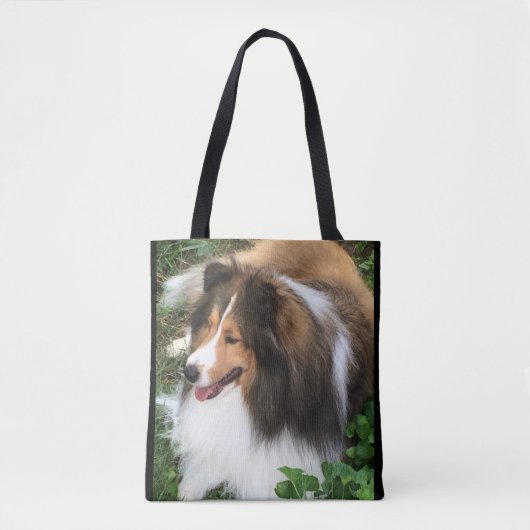 Die Shetlandinseln-Schäferhund, Sheltie Tasche (Vorderseite)