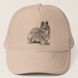 Die Shetlandinseln-Schäferhund Truckerkappe