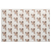 Die Shetlandinseln-Schäferhund-Welpe, der Stoff (Fat Quarter (45,7 x 55,9 cm))