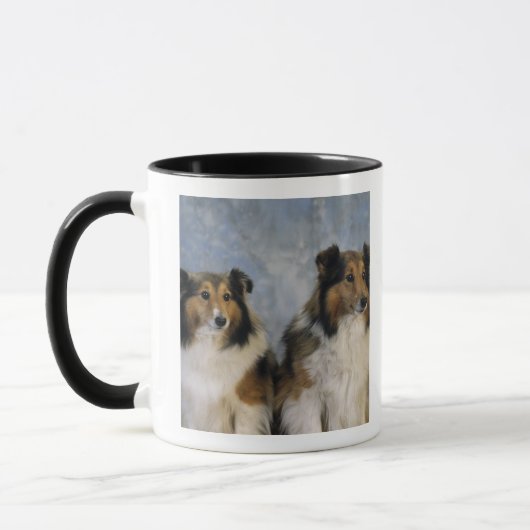 Die Shetlandinseln-Schäferhunde Tasse (Links)
