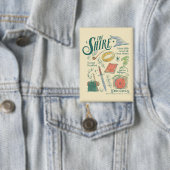 Die Shire™ Watercolor-Collage-Grafik Button (Insitu)