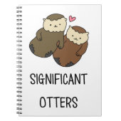 Die Shirts des BEDEUTENDEN OTTER-Paares, Zusätze Notizblock (Vorderseite)