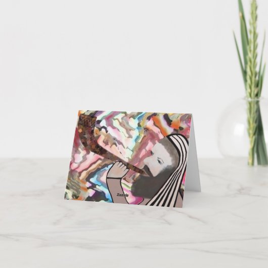 Die Shofar Blast Card Karte (Rückseite)