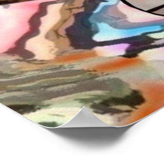 Die Shofar Blast Print Poster (Ecke)