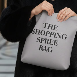 Die Shoppingrausch-Tragetasche Tasche