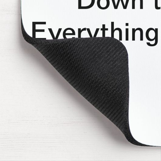 Die Shore Mousepad hinunter (Ecke)