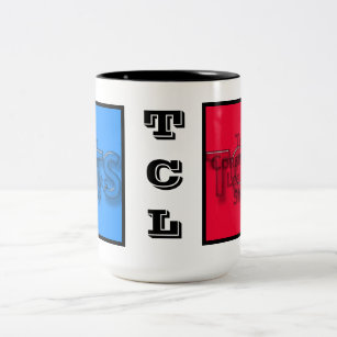 Die Show-Tasse TCL 2 Zweifarbige Tasse