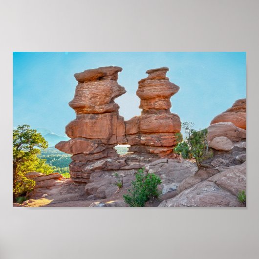 Die siamesische Twins-Formation, Colorado Poster (Vorne)