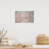 Die sibirische Eisenbahn Poster (Küche)