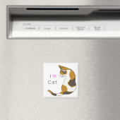 Die sich drehende Katze (Schildkröte-Muschel) Magnet (In Situ (Geschirrspüler))