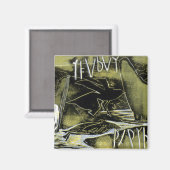 Die sich verändernden Jahrhunderte Magnet (Vorderseite/Rückseite)