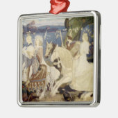 Die Sider Silbernes Ornament (Links)