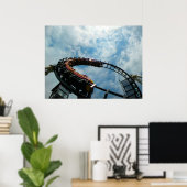 Die Sidewinder des Hershey Park Poster (Heimbüro)