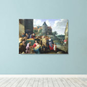 Die sieben Akte der Barmherzigkeit Leinwanddruck (Insitu (Holzboden))