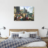 Die sieben Akte der Barmherzigkeit Leinwanddruck (Insitu (Schlafzimmer))