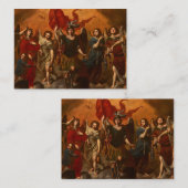Die sieben Archangels von Massimo Stanzione Mitteilungskarte (Vorne/Hinten)