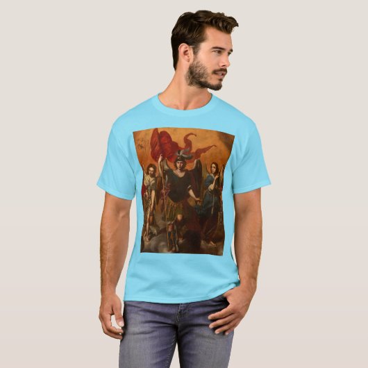 Die sieben Archangels von Massimo Stanzione T-Shirt (Vorne ganz)