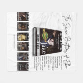 Die sieben Brüder von Elko Fleece Blanket (Vorderseite (Horizontal))