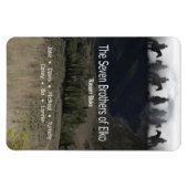 Die sieben Brüder von Elko Flexible Foto Magnet (Horizontal)