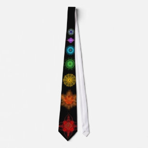 Die sieben Chakras - Krawatten-Art 2 Krawatte
