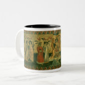 Die sieben Freien Künste, c.1435 Zweifarbige Tasse (Vorderseite Links)