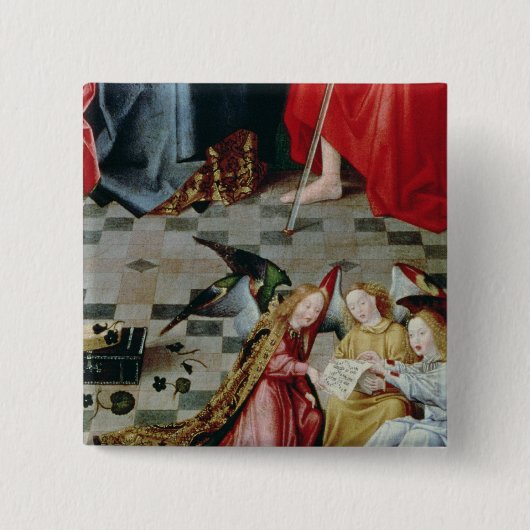 Die sieben Freuden am JungfrauAltarpiece Button (Vorderseite)
