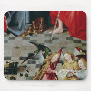 Die sieben Freuden am JungfrauAltarpiece Mousepad