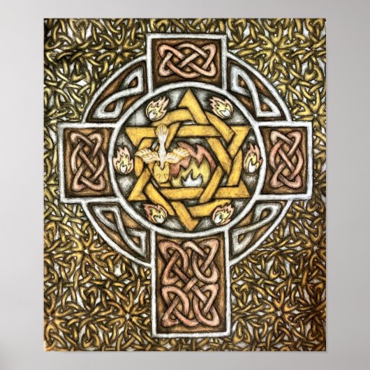 "Die sieben Geschenke des Heiligen Geistes" - Stif Poster (Vorne)