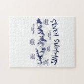 Die sieben Gipfel des Berges Puzzle (Horizontal)