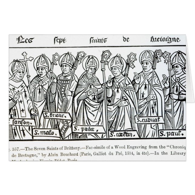 Die sieben Heiligen von Bretagne (Vorderseite (Horizontal))