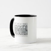 Die sieben Heiligen von Bretagne Tasse (Vorderseite Links)