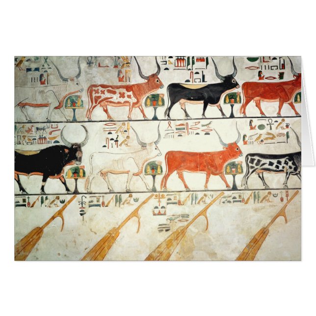 Die sieben himmlischen Kühe und der heilige Stier (Vorderseite (Horizontal))