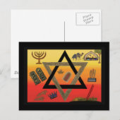 Die sieben Hirten Israels Postkarte (Vorne/Hinten)