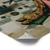 Die sieben Joys der Jungfrau Altarpiece Poster (Ecke)