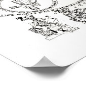 Die sieben liberalen Künste Poster (Ecke)