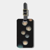 Die sieben Planeten der Erdgröße von Trappist-1 Gepäckanhänger (Vorderseite vertikal)