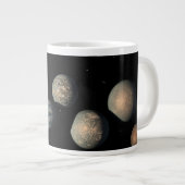 Die sieben Planeten der Erdgröße von Trappist-1 Jumbo-Tasse (Vorderseite Rechts)