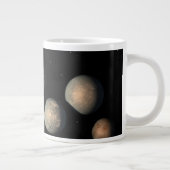 Die sieben Planeten der Erdgröße von Trappist-1 Jumbo-Tasse (Rechts)