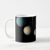 Die sieben Planeten der Erdgröße von Trappist-1 Kaffeetasse (Links)