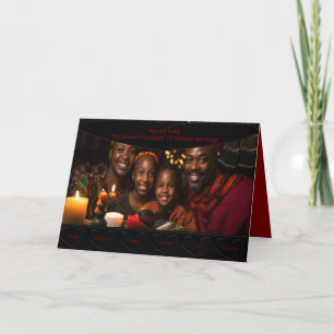 Die sieben Prinzipien des afrikanischen Erbes Dankeskarte