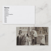 Die sieben Sakramente: Kommunion, 1779 (Stift, Visitenkarte (Vorne/Hinten)