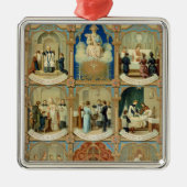 Die sieben Sakramente Silbernes Ornament (Vorne)