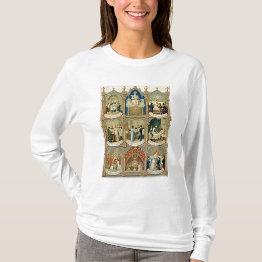 Die sieben Sakramente T-Shirt (Vorderseite)