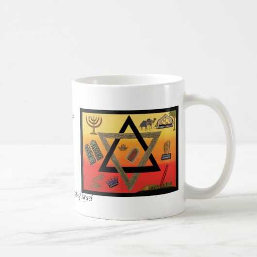 Die sieben Schäfer von Israel-Tasse Kaffeetasse (Rechts)