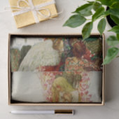 "Die sieben Schwäne" von Heirich Lefler Seidenpapier (Geschenk)