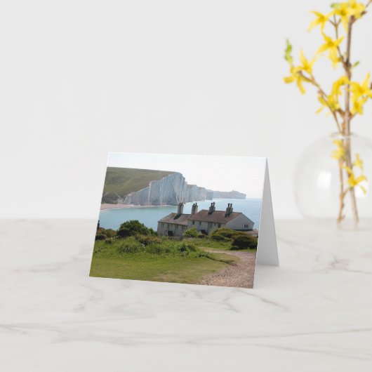 Die sieben Schwestern Karte (Gelbe Blume)