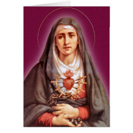 Die sieben Sorgen-Hingabe die gesegnete Jungfrau